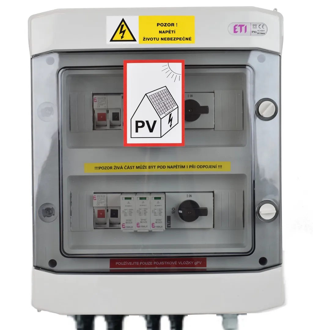 Assemblied distribution box RFVE1100/24-DC2/2-16-EMT12-VC 001105421