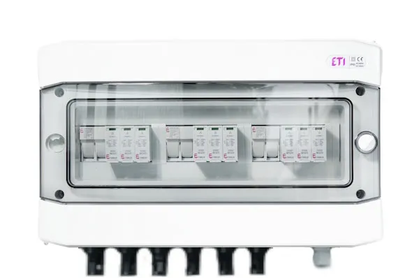 Assemblied distribution box RFVE1100/18-DC3/3-16-EMT12-C 001107057
