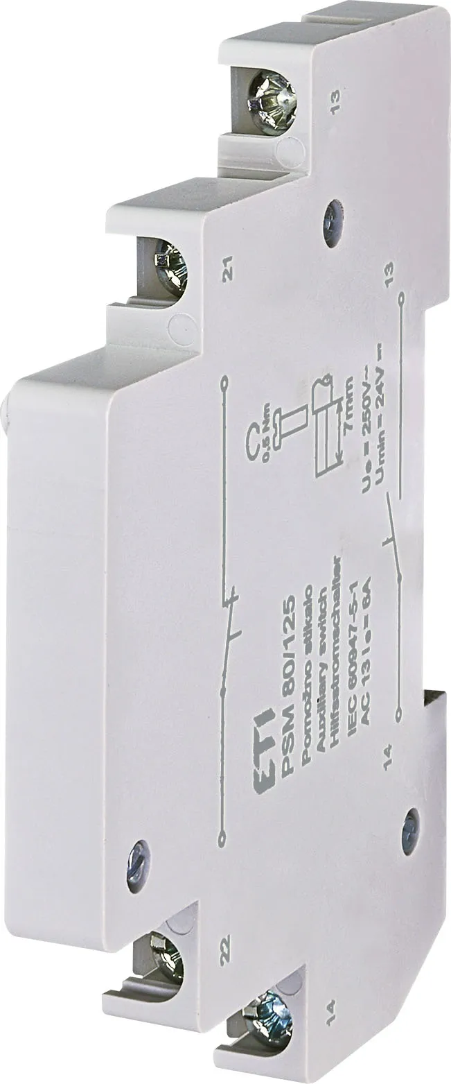 Auxiliary switch PSM ETIMAT 80/125 002159121