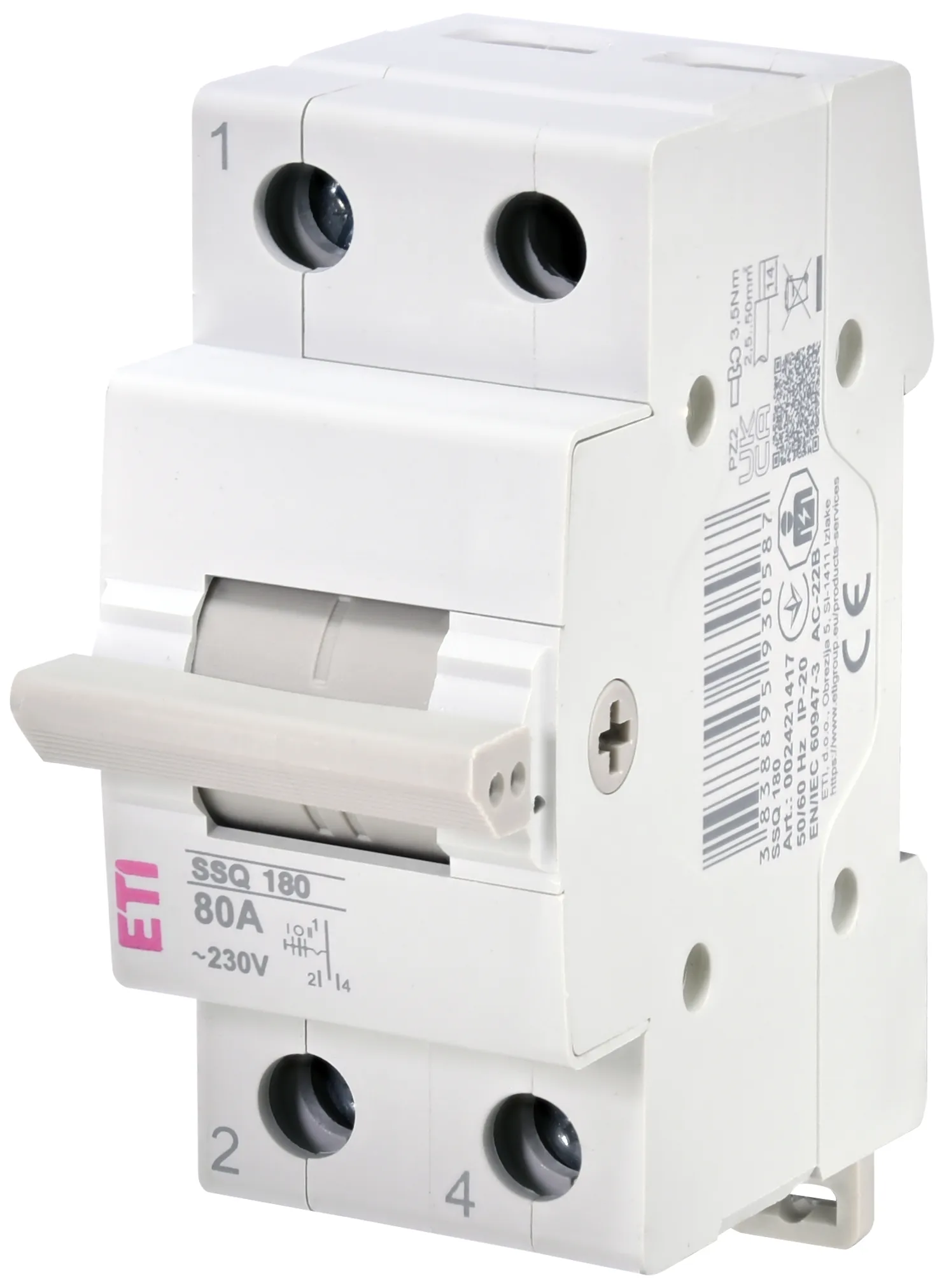 Center-off change-over switch SSQ  180 002421417