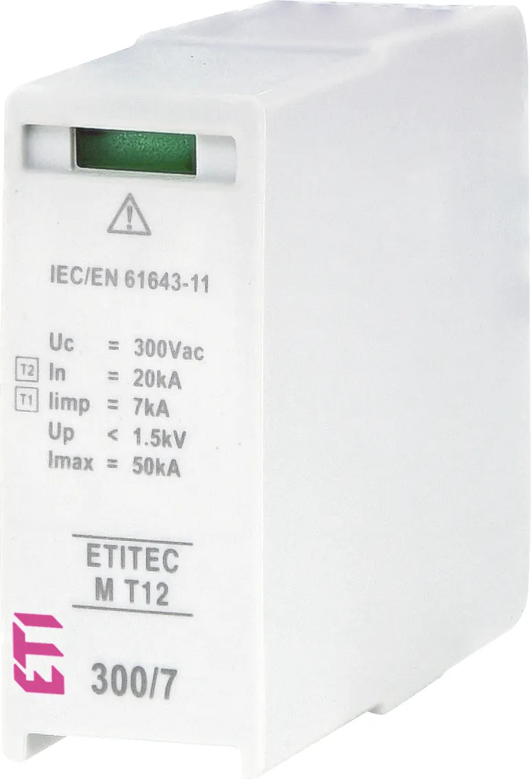 Surge arrester MOD.ETITEC M T12 300/7 002440508
