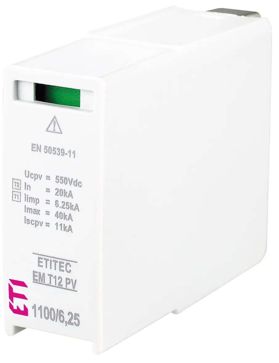 Surge arrester MOD. EM T12 PV 750/5 002440585