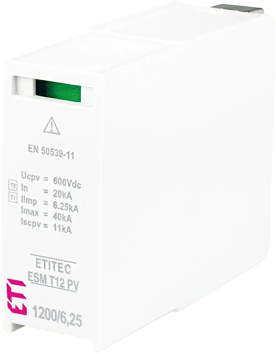 Surge arrester MOD. ESM T12 PV 600/6,25 M 002440643