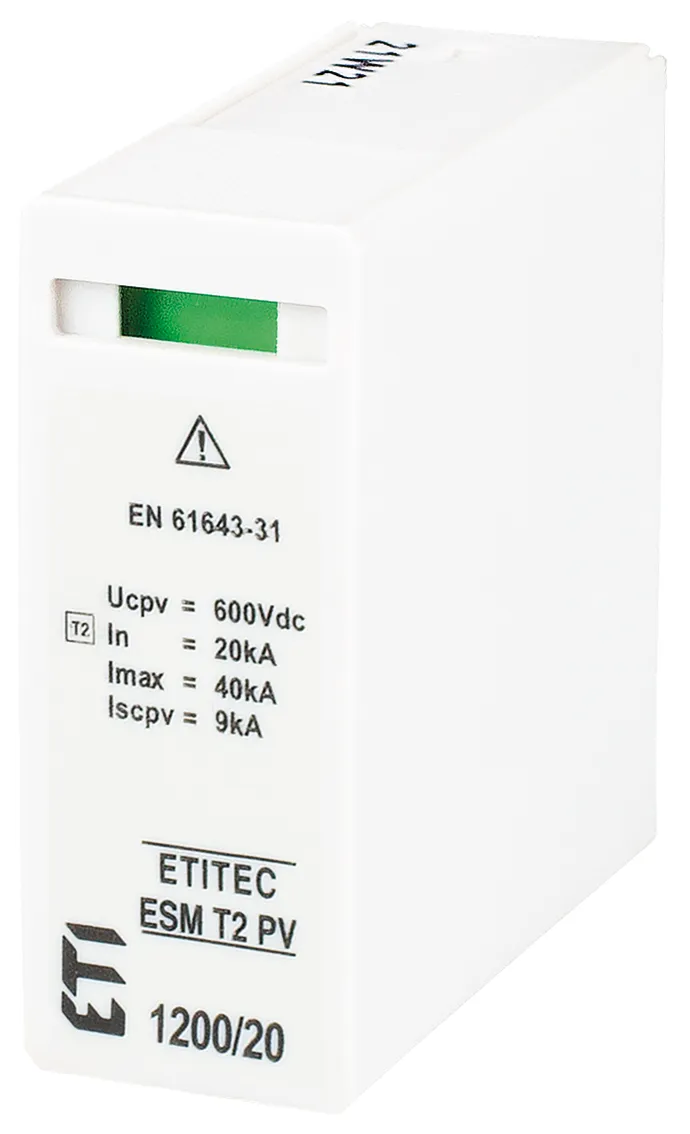 Surge arrester MOD. ESM T2 PV 750/15 M 002440687