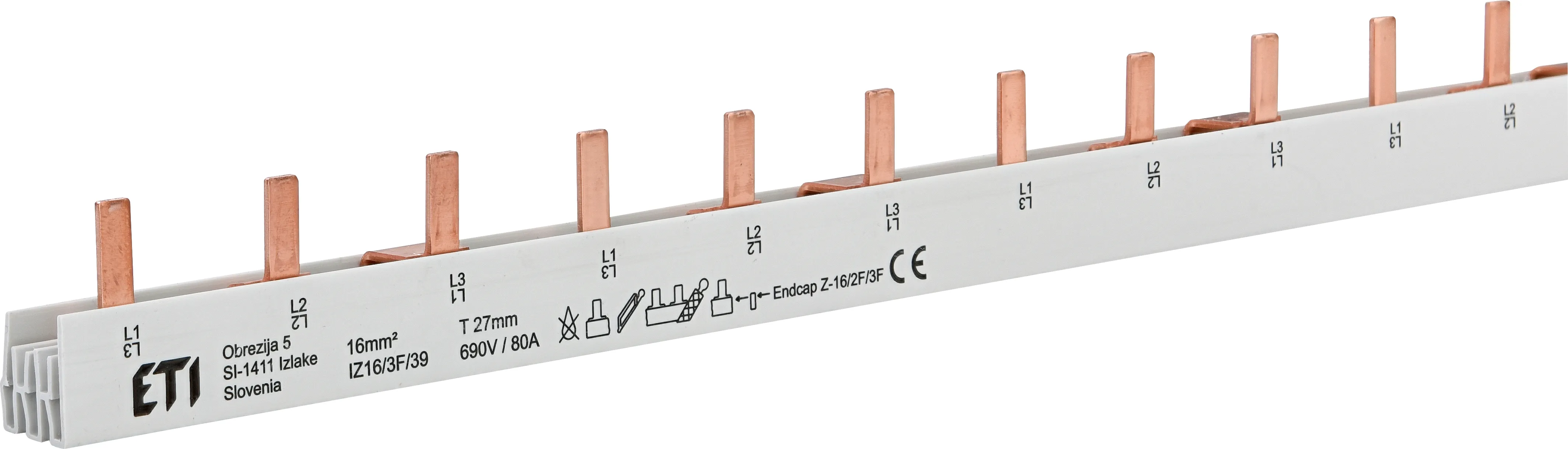 Cu rail IZS16/3F/39 002921254
