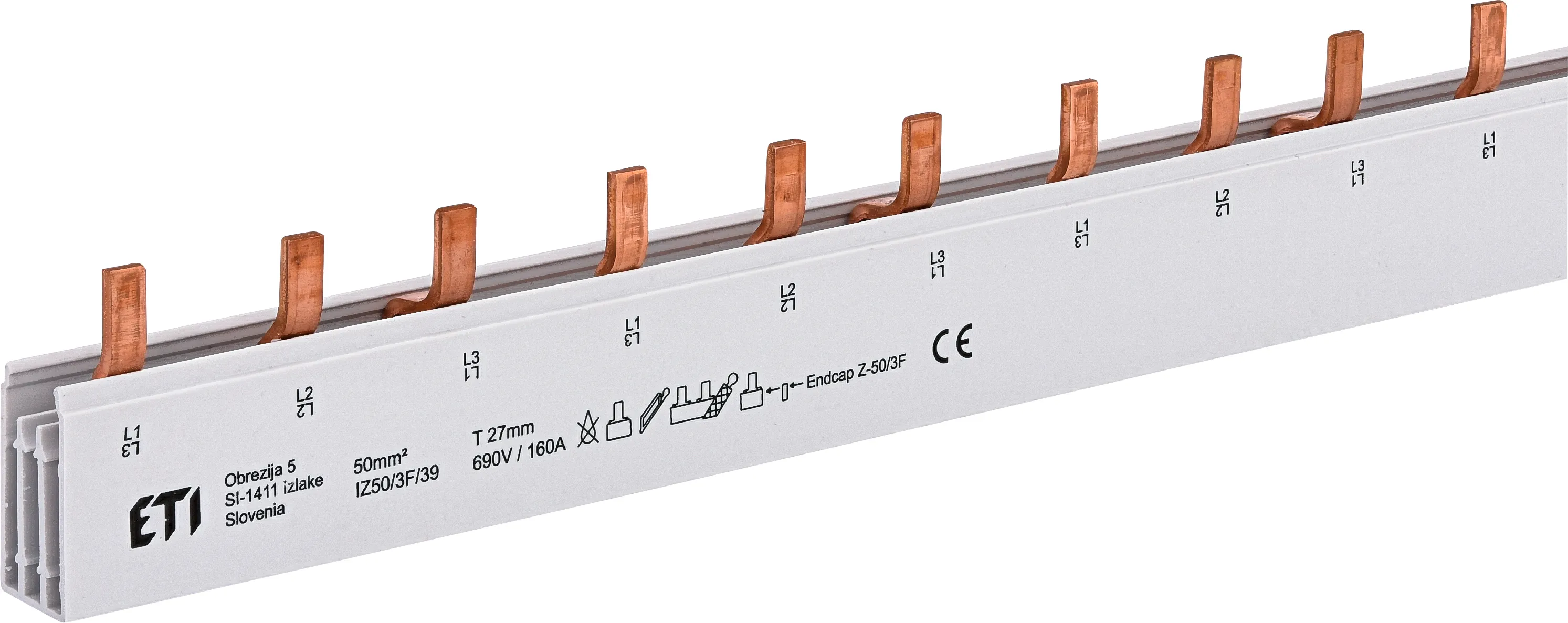 Cu rail IZS50/3F/39 002921255