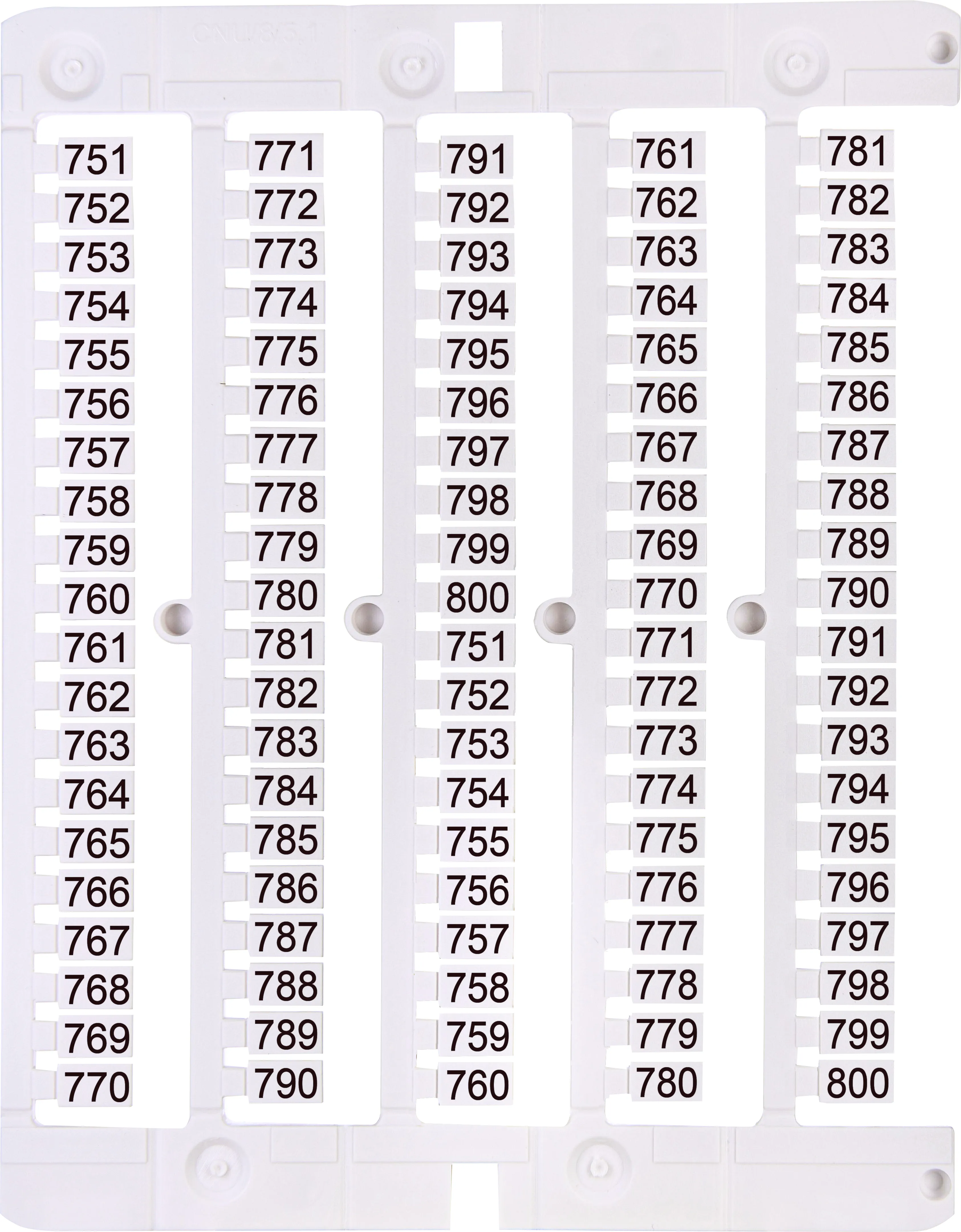 Designation plate ES-NU0851751 003903092