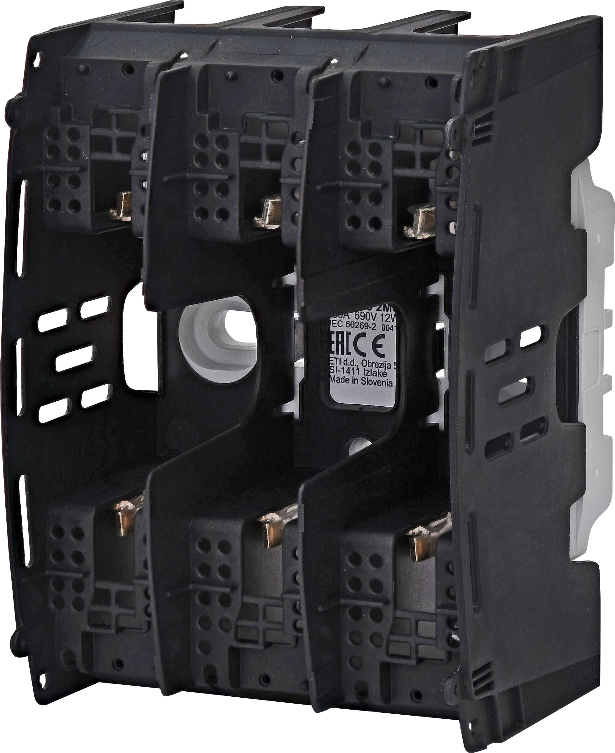 Fuse - base PTI 00 2M6-2M6 3p 004131212