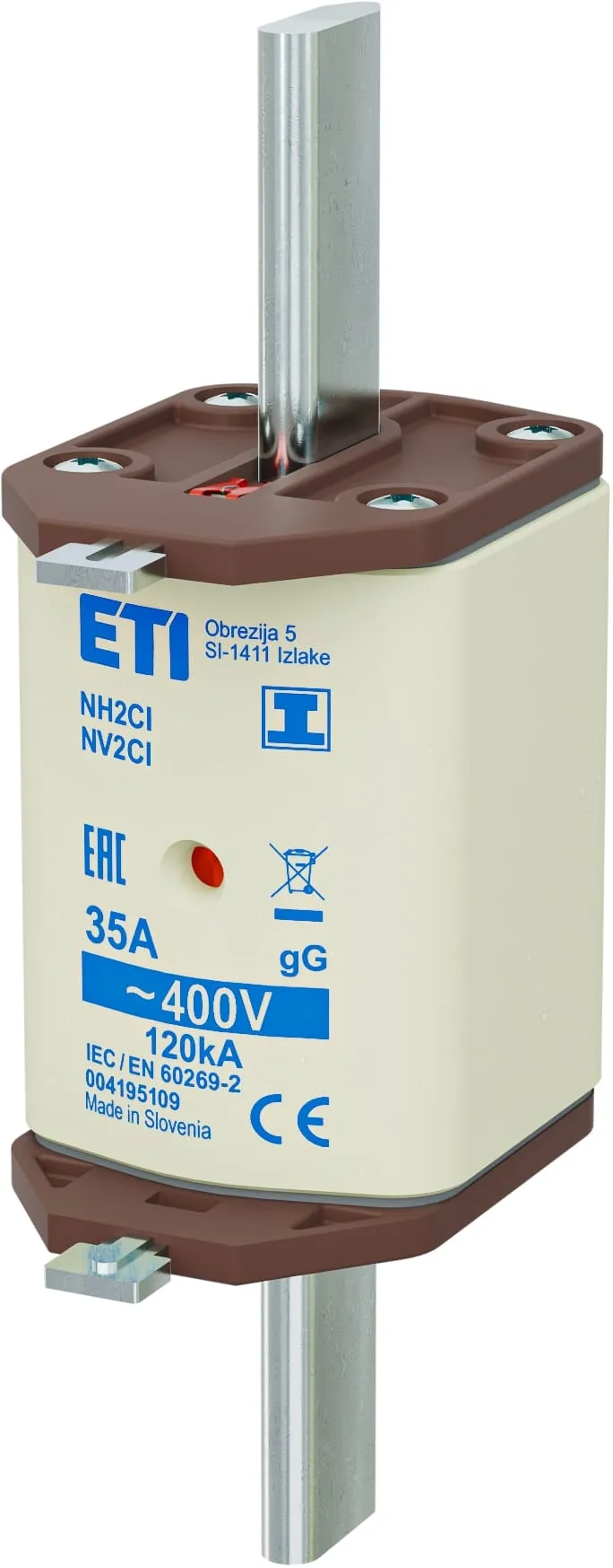 Fuse link NH2C/I gG 35A/400V 004195109