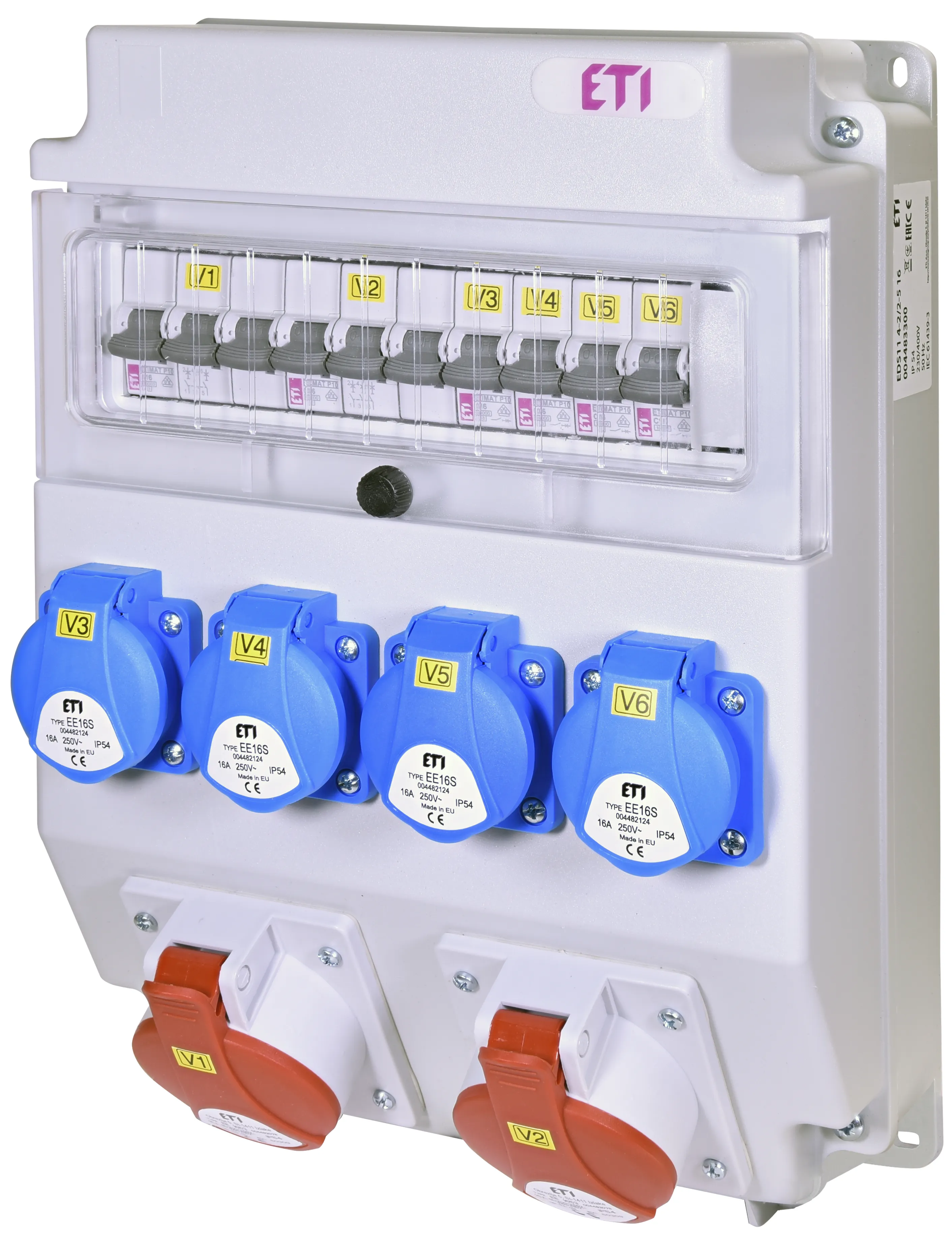 CEE Socket EDS11 4-2/2-5 16 004483300