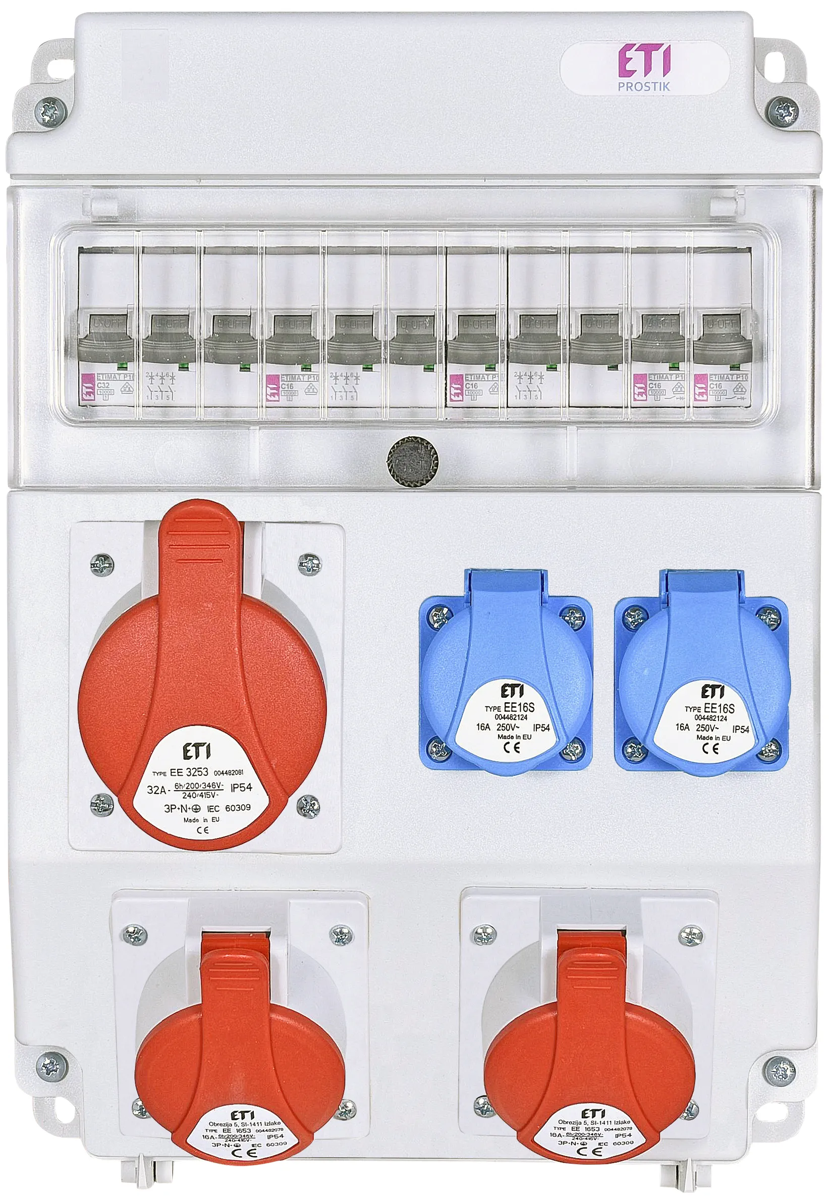 CEE Socket EDS11 2-2/3-5 16/32 004483306