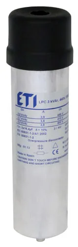 Capacitor LPC 2,5 kVAr, 460V, 50Hz 004656720