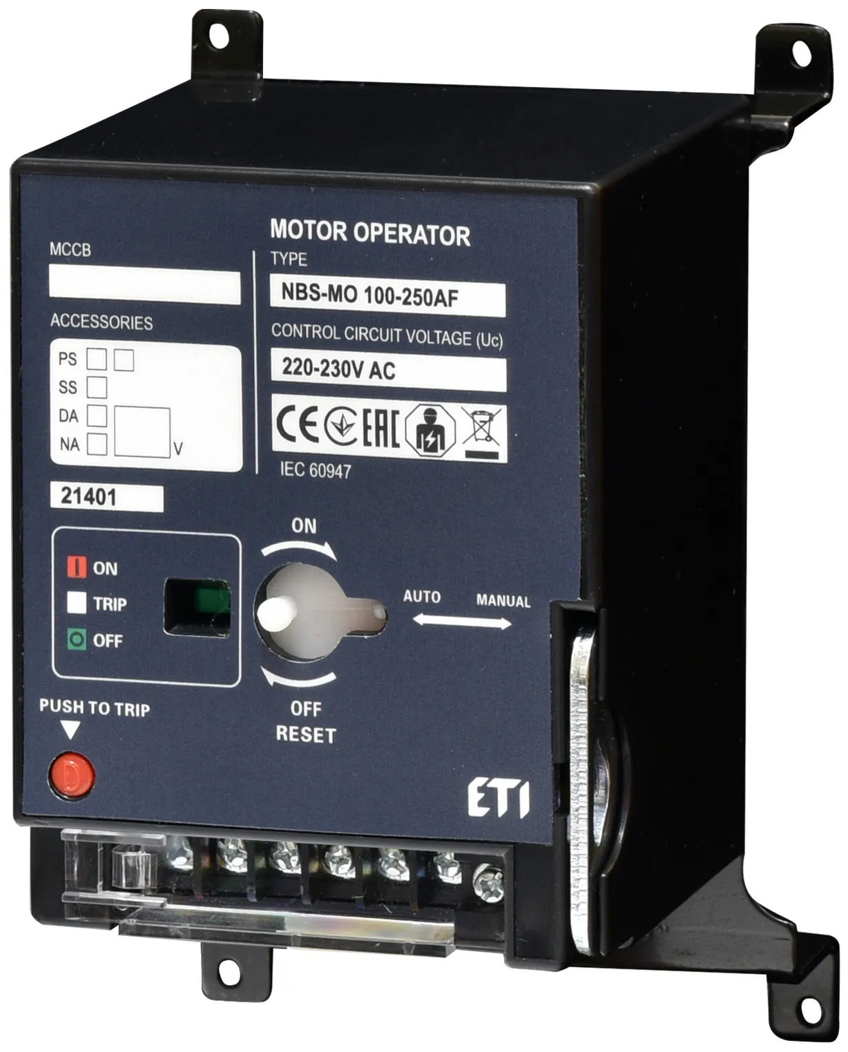 Motor operator NBS-MO 100-250AF AC220/230V 4P 004673281