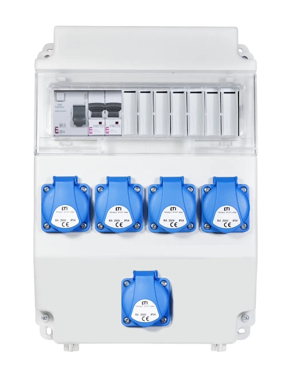 Assemblied distribution box EDS11 RCD 5 C 001105251