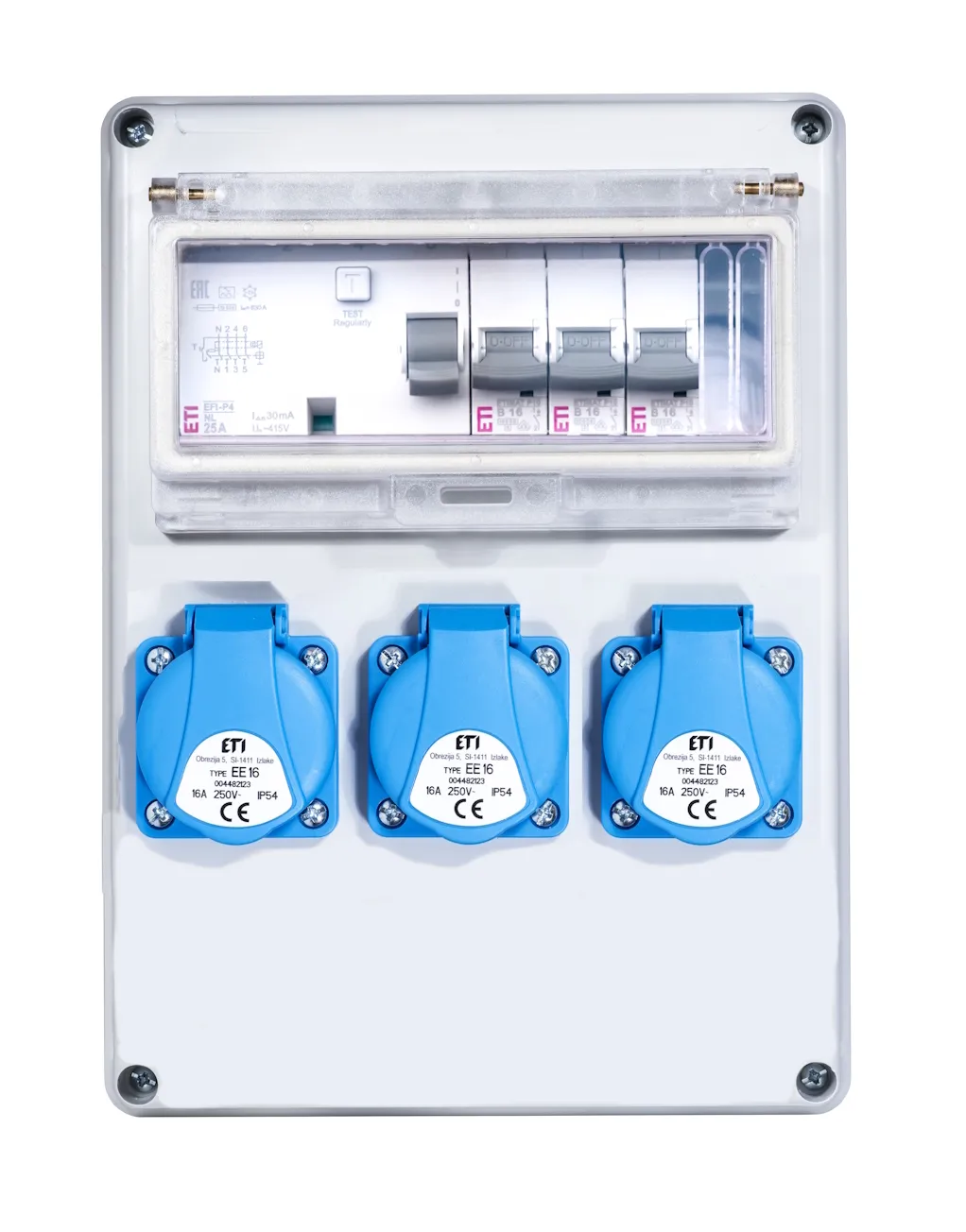 Assemblied distribution box EDS8 RCD 3 B 3F 001105840