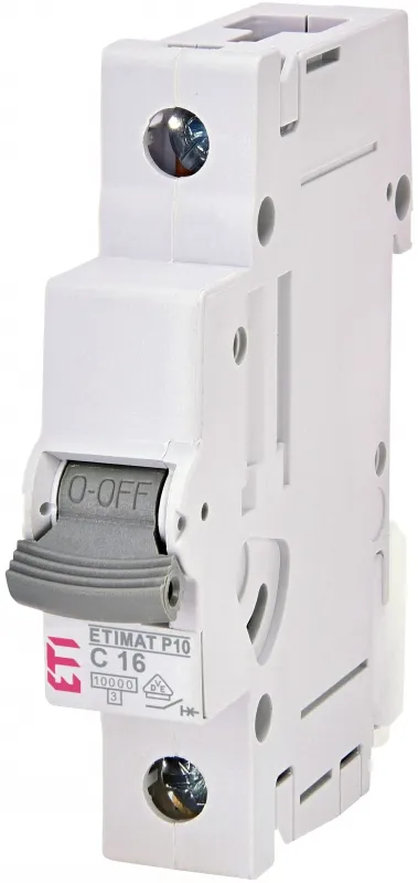 Miniature circuit breaker ETIMAT P10 1p C16  15kA 001901530