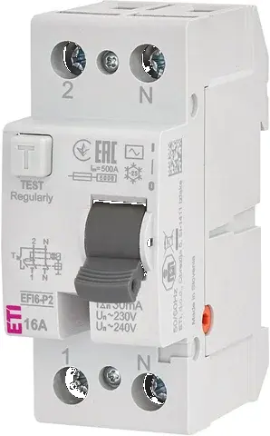 RCCB EFI6-P2 AC 16/0.03 002061250