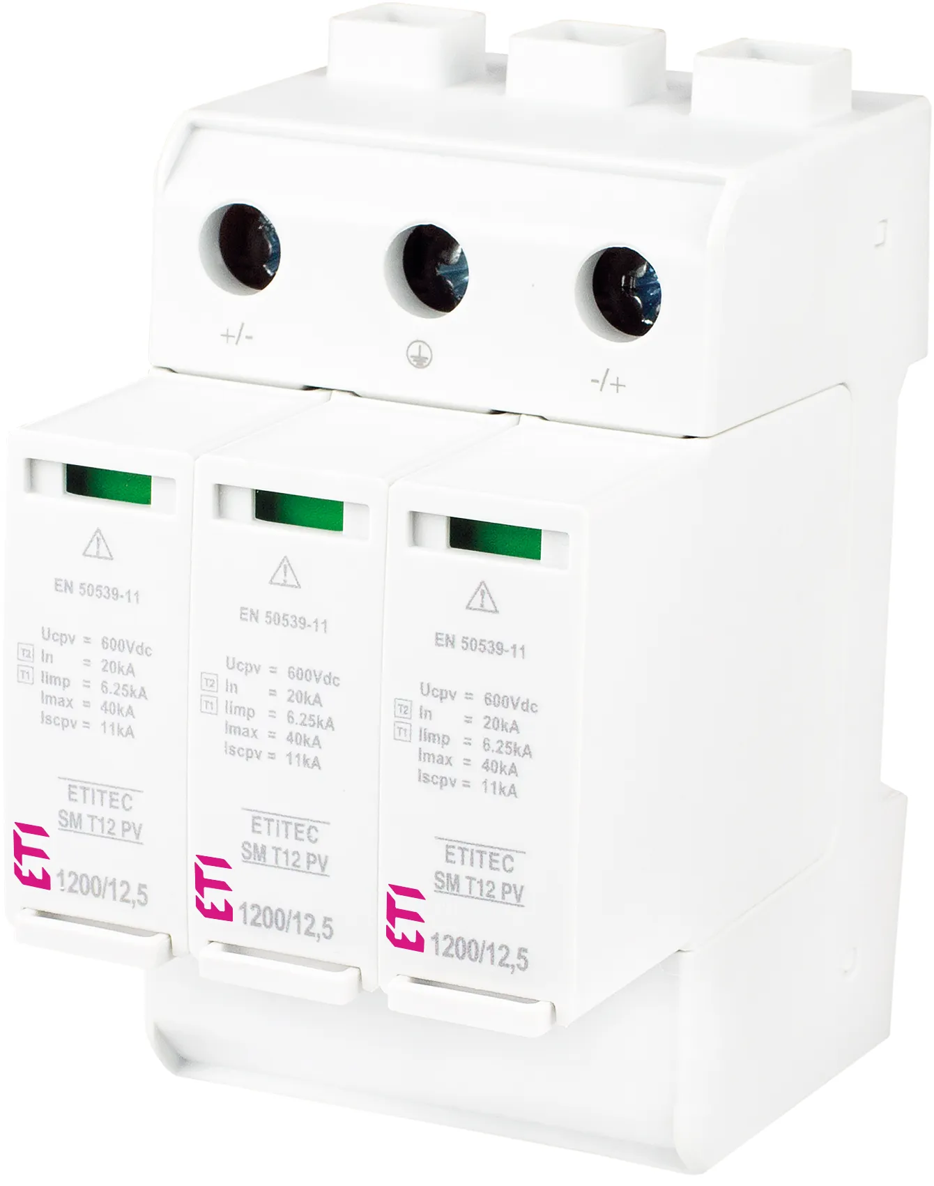 Surge arrester ETITEC SM T12 PV 1200/12,5 Y 002440630