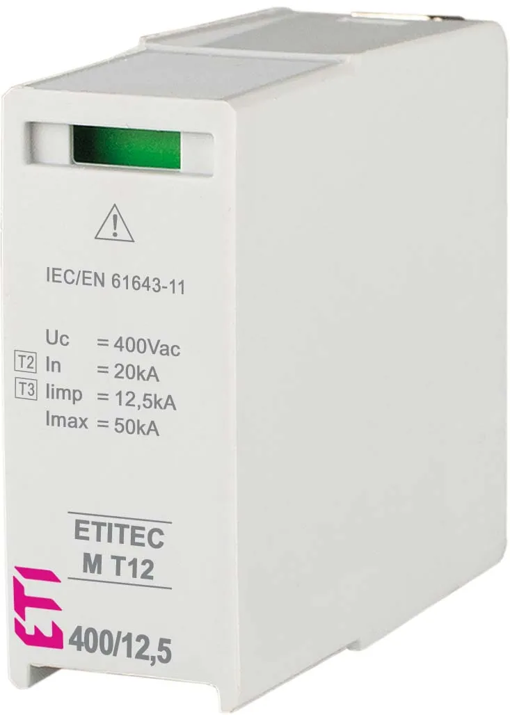 Surge arrester MOD.ETITEC M T12 400/12,5 002440812