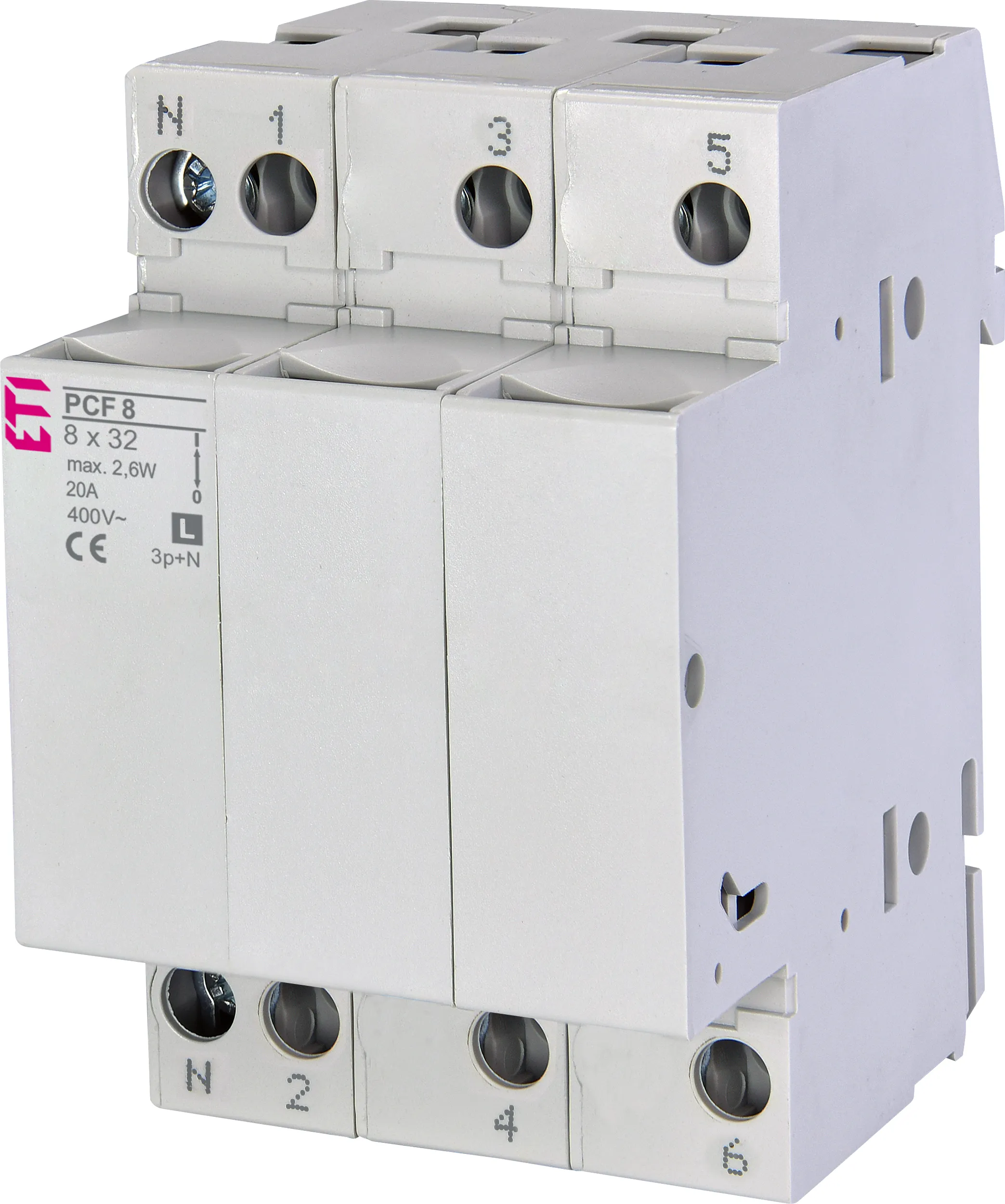 Fuse disconnector PCF 8 3p+N L 002531005