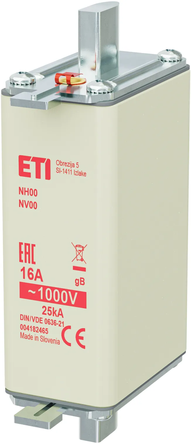 Fuse link NH00/78 gB 16A/1000V 004182465