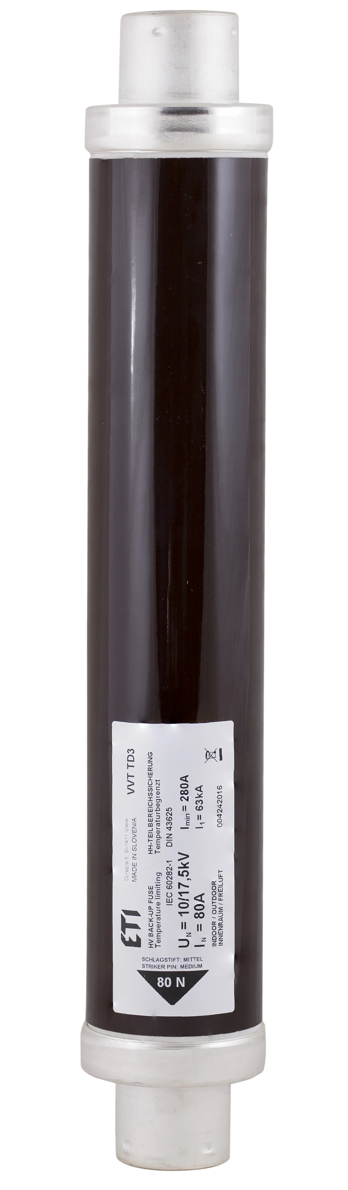 Fuse link VVA3 17,5kV/10A 004241107