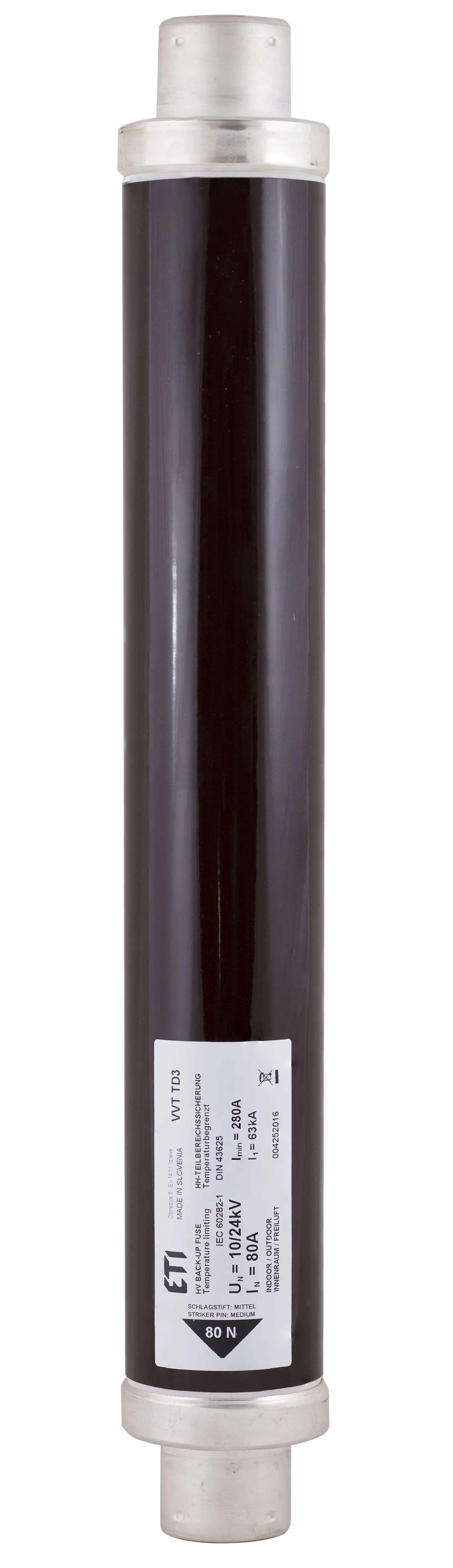 Fuse link VVA3 24kV/6,3A 004251106