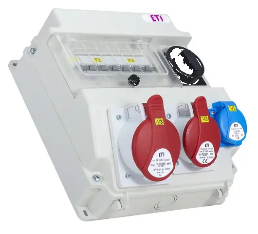 CEE Socket EDS7 1-2/2-5 16/32 004483200