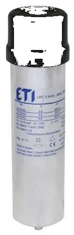 Capacitor LPC 5 kVAr, 480V, 50Hz 004656733