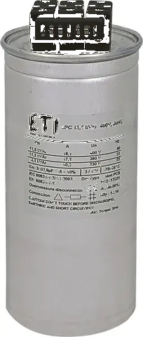 Capacitor LPC 12.5 kVAr, 400V, 50Hz 004656751