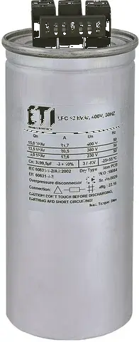 Capacitor LPC 15 kVAr, 400V, 50Hz 004656752
