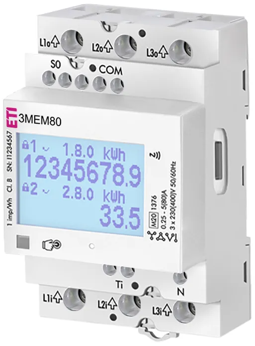 Modular energy meter 3MEM80-BMB-MID 004657212