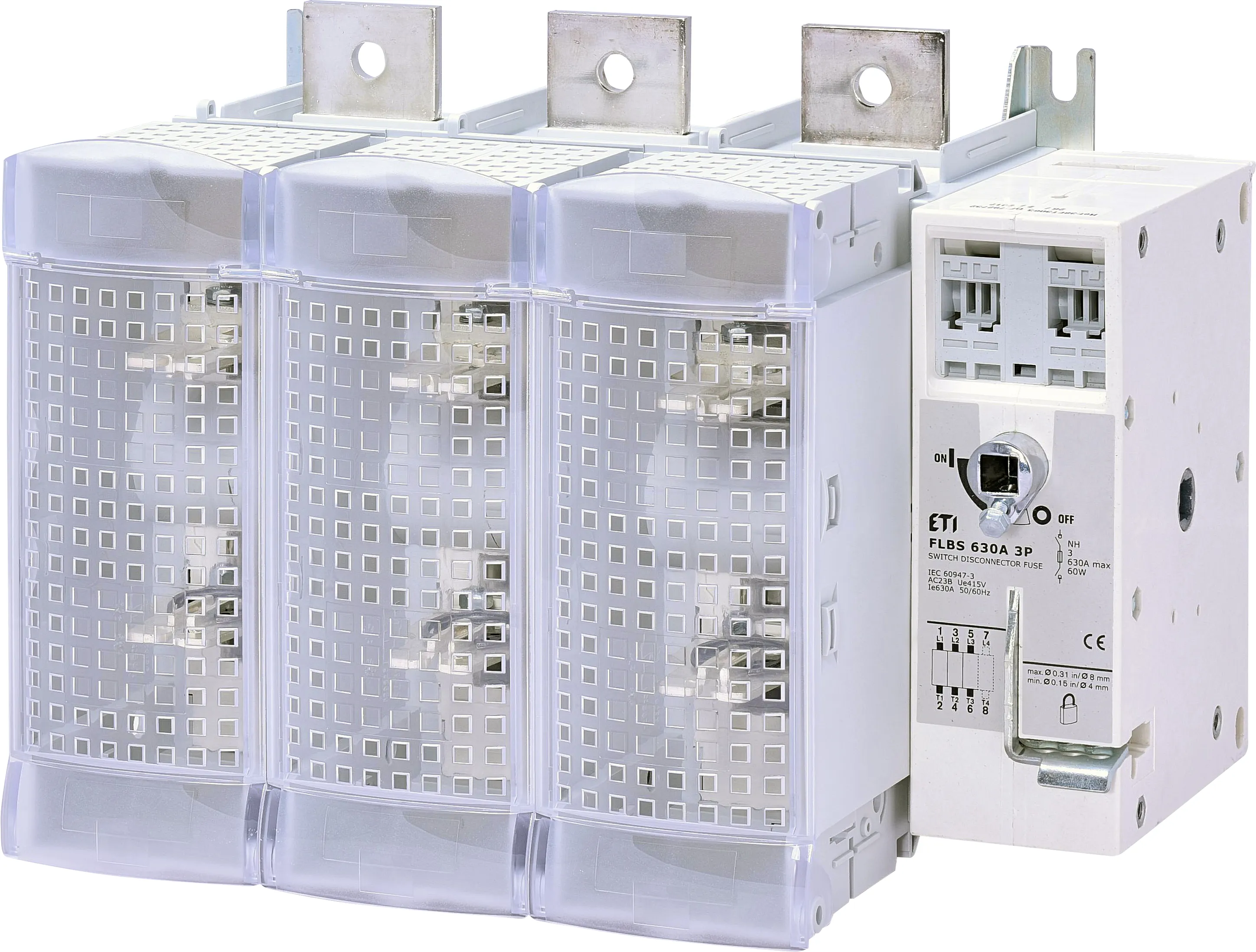 Switch disconnector with fuse FLBS 630 3P 004661804